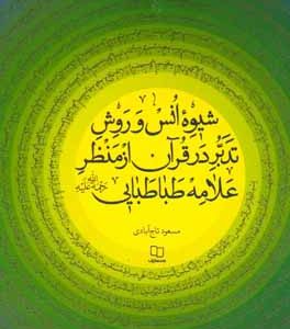 شیوه انس و روش تدبر در قرآن از منظر علامه طباطبایی (ره)